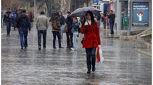 Meteoroloji'den yağış uyarısı