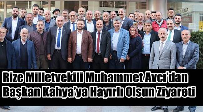 AK Parti Teşkilatlardan Sorumlu Başkan Yardımcısı ve Rize Milletvekili Muhammed Avcı Ardeşen'e geldi.