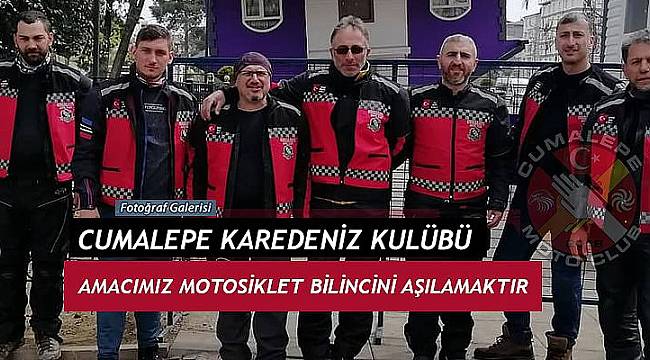 Cumalepe Karedeniz Motosiklet tutkunları Ordu'da