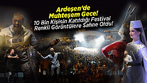 Ardeşen'de Uluslararası Tulum ve Müzik Festivali Gerçekleştirildi