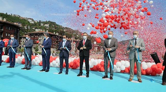 Rize Merkez ve Güneysu İlçeleri ve Taşlıdere Vadisi Islahı 5. Kısım Projesi Açılışı Gerçekleştirildi